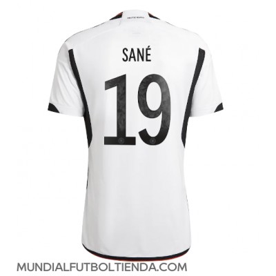 Camiseta Alemania Leroy Sane #19 Primera Equipación Replica Mundial 2022 mangas cortas